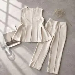 美品☆セオリーリュクス 24SS リネンジレ Crisp Linen 38 - メルカリ