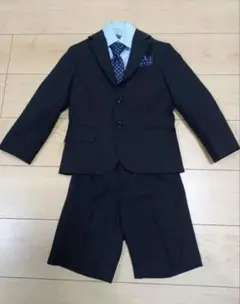 キッズ　フォーマルスーツ　110cm　５点セット　男の子　入学式　卒園式