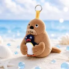 韓国限定 ピングーの夢 トド ぬいぐるみ マスコット キーリング ピンガ