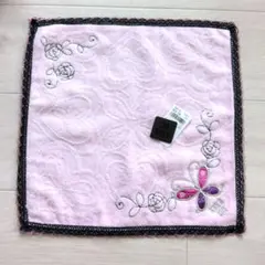 お値下げ！ANNA SUI アナスイ ピンク タオルハンカチ