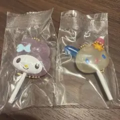 サンリオキャラクターズ　カラフルキャンディチャーム　2種　ウサハナ・マイメロ