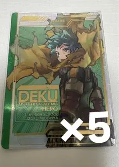 僕のヒーローアカデミア 緑谷出久 原画展 入場者特典 ヒロアカ