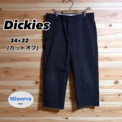 90's【Dickies】ディッキーズ　874 カットオフ　ダークブラウン