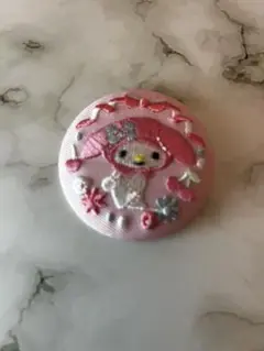 サンリオ 刺繍缶バッジつきビスケット2　マイメロディ