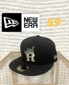 【激レア‼️】NEW ERA 59 Rクラウン JAMAICA ゴールド　キャップのサムネイル