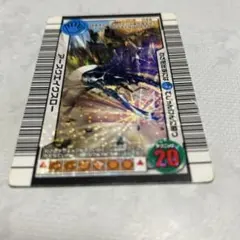 ムシキング わざカード034 アースクエイクスロー 3億枚突破記念限定デザイン