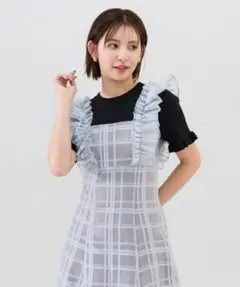 ひつじぐも様専用Apuweiser-riche ギンガムカットソー M - メルカリ
