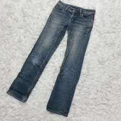 【c6085】デニム ジーンズ　暖色　カジュアル　ストレッチ