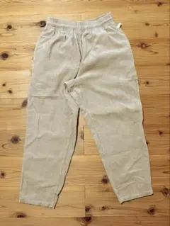 クックマン　シェフパンツ　コーデュロイ　ベージュ M