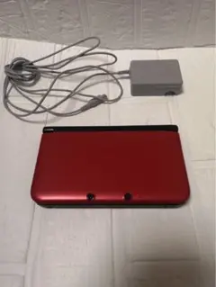 Nintendo 3DS LL レッド 本体 充電器付き