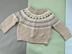 RAT-A-TATR ベビーザらス ベビー ニット セーター 80 ベージュ