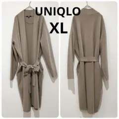 UNIQLO グレージュ ロングコート XL レディース