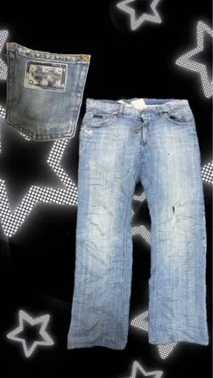 DOLCE&GABBANA スタッズ　デニム　swag y2k archiveのサムネイル