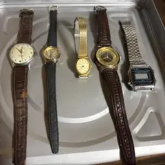 セイコー、CASIO、その他腕時計