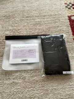 BELLESHEER ベルシアー　リブレギンス　クール　黒