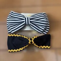 リボンヘアアクセサリー2個セット