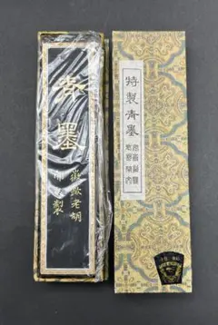 ♦中国 唐墨 文房四宝 古墨 古玩 古美術品 骨董品 未使用未開封 箱なし 中国古玩 古墨 龍図 唐墨 中国書画墨 文房四宝 書道具 箱付 - メルカリ