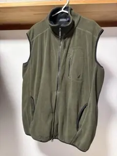 NAUTICA フリースジャケット L オリーブグリーン　カーキ フリースベスト
