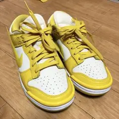 ナポン様専用【美品】ナイキ ダンク ロー ビビッドサルファー イエロー25㌢