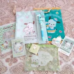 未使用品　✤Pochacco ✤薄黄緑系グッズ