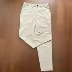 GU メンズ スラックス ベージュ Sサイズ