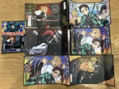 鬼滅の刃 ミニ扇風コレクション2 煉獄杏寿郎　猗窩座　6枚セット