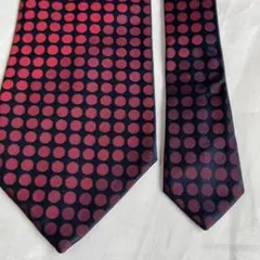 美品　ネクタイ　tie　PIERRE　CARDIN　水玉　ドットのサムネイル