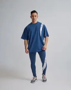 クロノス cronos ロングスリーブ ショートパンツ ティファニーブルー