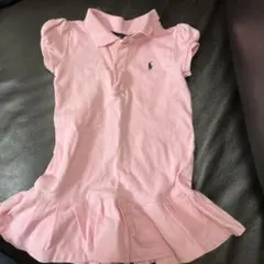 Ralph Lauren ピンク ポロワンピース24M