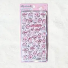マイメロディ ぷっくり ドロップ風シール