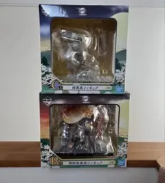 鬼滅の刃 一番くじ 煉獄杏寿郎 猗窩座 フィギュア