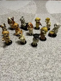 犬のオーケストラ　 フィギュア 12体セット