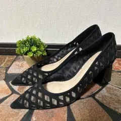 【ZARAWOMAN ザラウーマン】パンプス（25）メッシュ　ポインテッドトゥ