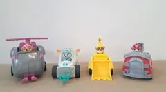 【美品】パウ・パトロール 可動式おもちゃセット
