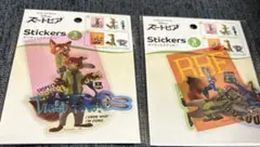 ズートピア　ステッカー　2セット ディズニー　ニック　ジュディ