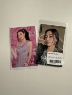 TWICE ジヒョ ステッカー トレカ