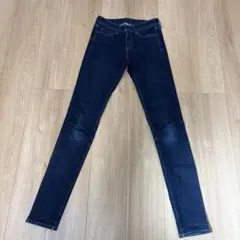【UNIQLO！】スキニーデニム ダークブルー！24インチ（61cm）