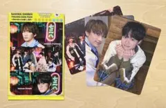 なにわ男子　HARDWORK 通常盤特典　トレカ