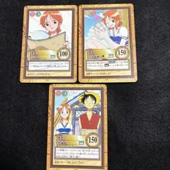 激レア アンティーク 旧 ワンピース カードゲーム ナミ まとめ売り