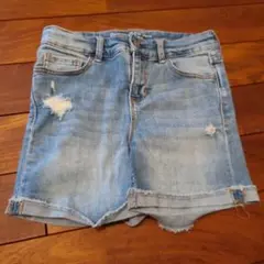 GAPKIDSライトブルーデニム半ズボン