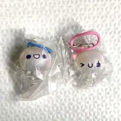 ぷくぷくあわわちゃん　ころんとクリアめじるし　チャーム　アクセサリー