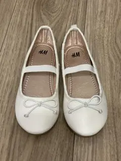 H&M ホワイト フォーマルシューズ 28 EUR