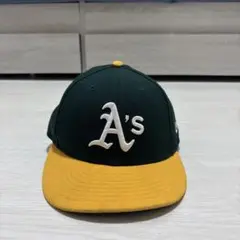 A's ベースボールキャップ New Era