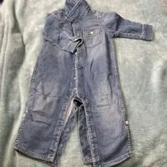 GAP デニム 半袖オーバーオール 12-18ヶ月