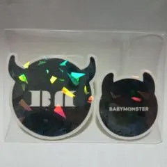 BABYMONSTER ベビモン ロゴ ステッカー 黒