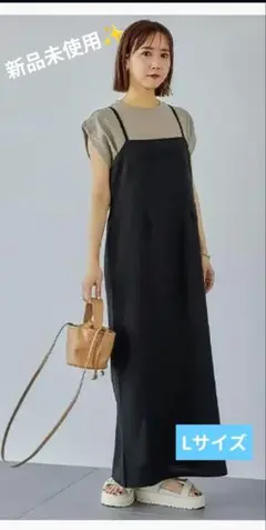 美品　田中里奈　tal by yumi しまむら　Tシャツ付 キャミワンピース