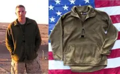 米軍実物 USMC　ポーラテック フリース プルオーバー シャツ　M 56 米軍実物 USMC ポーラテック フリース プルオーバー シャツ M 56