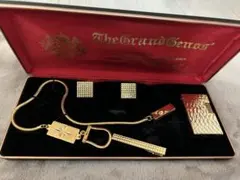 【磁石反応】紳士小物 4点まとめ売り ライター カフス他 現状渡し