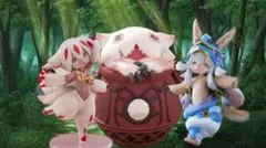 新品未開封 3点 メイドインアビス ナナチ 壺ミーティ ファプタ フィギュア