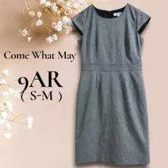 Come What May ワンピース　グレー　M ラメ　フォーマル　結婚式